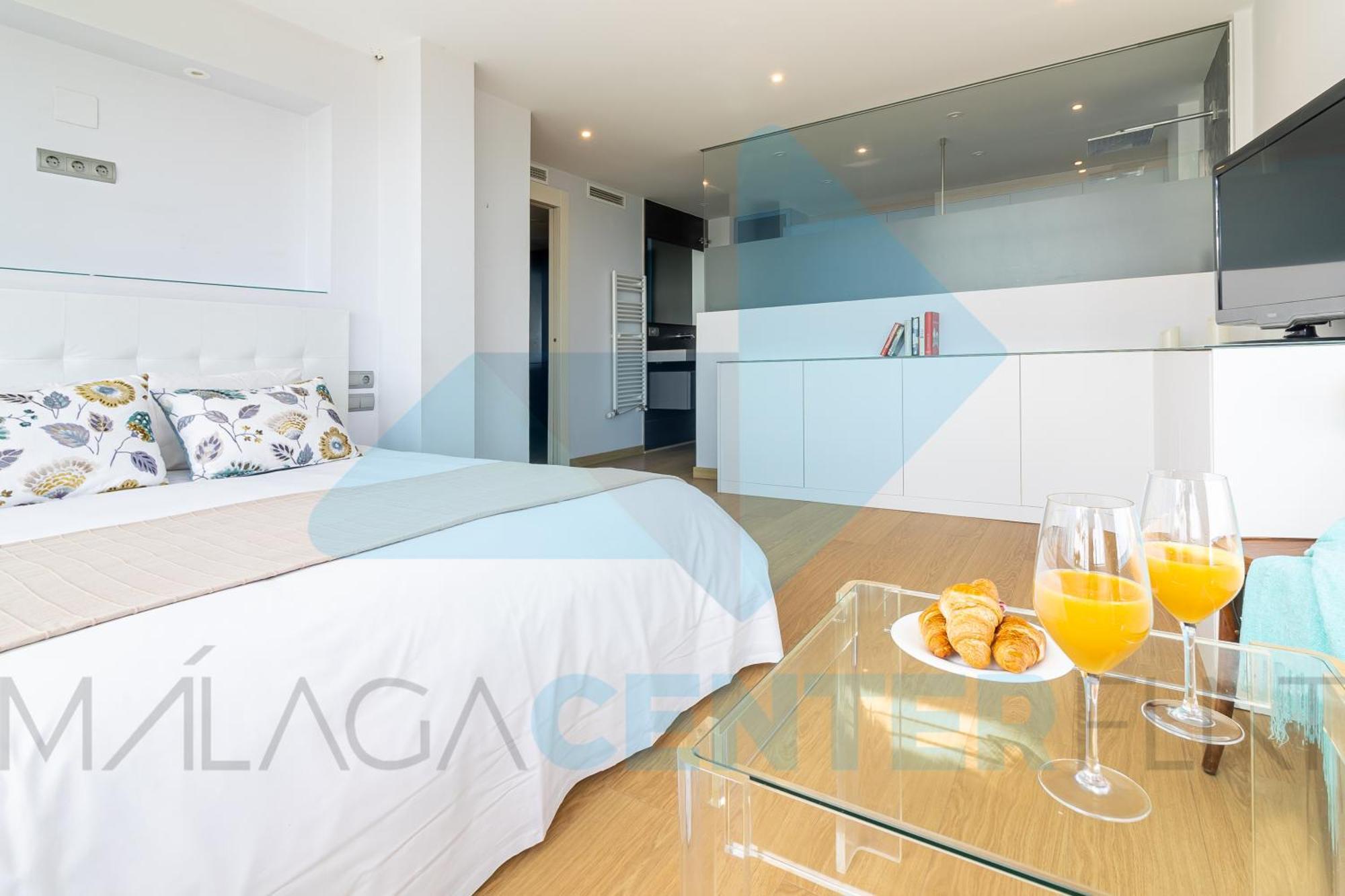 Апартаменты Malaga Center Flat Exclusive Экстерьер фото